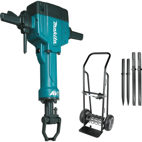 Makita HM1810X3 70 Lb. 15 Amp 1,100 107dB AC/DC Corded AVT Breaker Hammer